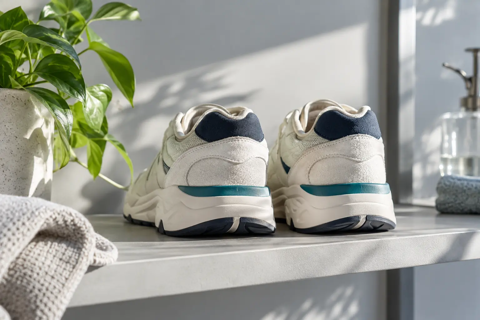 shoes care scene